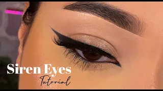 Siren Eyes Makeup Tutorial *Trending* | Babytiff Mua