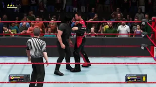 WWE2K20 Seth Rollins vs Shinsuke Nakamura in a Extreme rules match￼