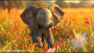 Serene African Safari 4K - Wildlife Relaxation Film with Calming Music