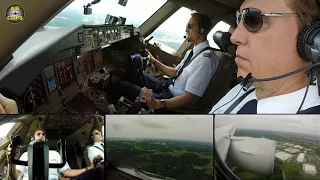 STUNNING! Sebastian perfectly nails Boeing 777F into Tokyo Narita: Lufthansa Cargo! [AirClips]