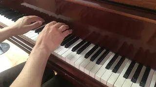 Упражнение для начинающего пианиста