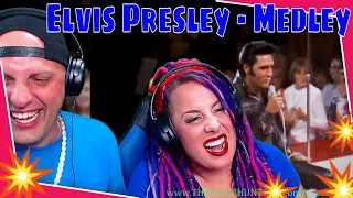 #reaction To Elvis Presley - Medley Heartbreak Hotel Hound Dog All Shook Up ('68 Comeback Special)