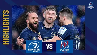 Highlights - Leinster Rugby v Ulster Rugby Round of 16│Heineken Champions Cup 2022/23