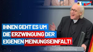 Ihnen geht es um die Erzwingung der eigenen Meinungseinfalt! Martin Renner - AfD-Fraktion Bundestag