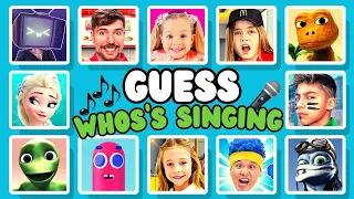 Guess Who Is SINGING? l Lay Lay, Kinigra Deon, King Ferran, Salish Matter, MrBeast, Diana, Wednesday