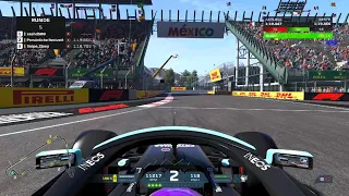 F1 2021 - Mexico GP -  Autodromo Hermanos Rodriguez - Onboard Lap 1:19.109