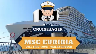 MSC Euribia - Full Cruise Ship Tour - Walkthrough - 4K (HDR)