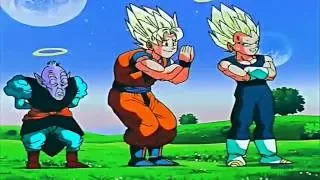 Goku pone celoso a Gohan y Vegeta