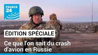 Édition spéciale : Evguéni Prigojine est-il mort dans un crash d'avion en Russie ? • FRANCE 24