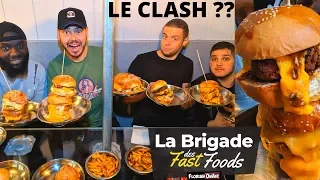 La BRIGADE des FAST FOODS VS le + GROS MANGEUR - VLOG #943