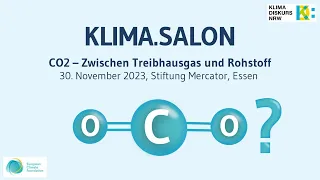 KLIMA.SALON ,CO2 – Zwischen Treibhausgas und Rohstoff'