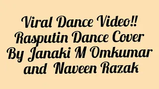 Rasputin Dance Challenge | Naveen Razak | Janaki M Omkumar |Boney M | Shorts  | Viral Dance