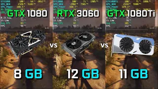 GTX1080 vs RTX3060 vs GTX1080Ti 게임 성능 비교! (오버워치, 배그, 로스트아크) with 라이젠 5600X