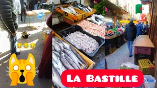 دبزا كحله اليوم في سوق لاباستي حتى BRI سلكوا 😂 une grosse bagarre aujourd'hui au marché la Bastille