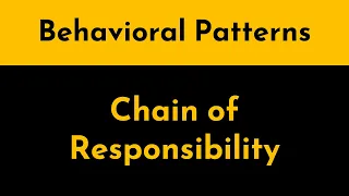 The Chain of Responsibility Pattern Explained & Implemented | Behavioral Design Patterns | Geekific