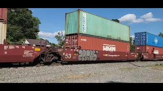 (CSX ACTION!!) IN PINOCA YARD CHARLOTTE NC