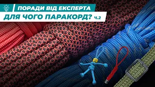 Все про паракорд | Спорядження | Ібіс