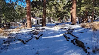 winter hike at San Jacinto