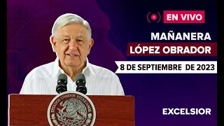 🔴 EN VIVO | Mañanera de López Obrador, 8 de septiembre de 2023