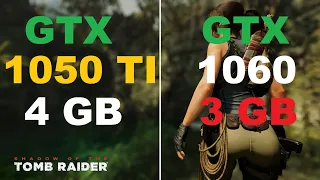 GTX 1050 Ti 4Gb vs GTX 1060 3Gb Test in Shadow of the Tomb Raider