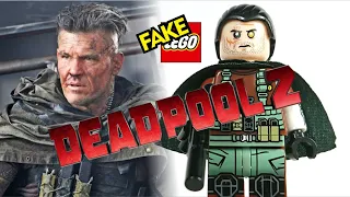 Fake Lego Cable Deadpool 2 Marvel Superheroes Custom Minifigure by KOPF KF467