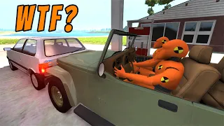 Crash Test Dummies go to gas station – BeamNG Drive Short Stories