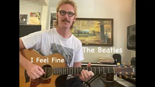 I Feel Fine Guitar Lesson - The Beatles - Riff, Chords and Solo Tutorial