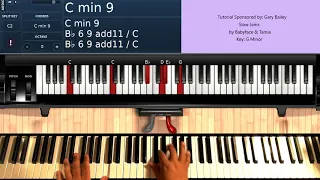 Slow Jams (by Babyface & Tamia) - Piano Tutorial