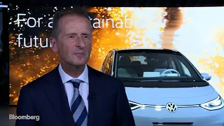 VW CEO Herbert Diess Says Infrastructure for Electric Cars Keeps Growing