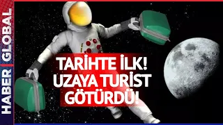 Dünya Tarihine Geçti! İlk Kez Uzaya Turist Götürdü!