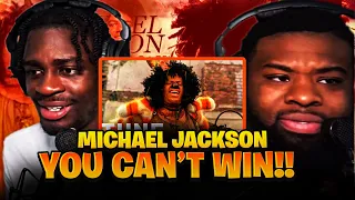 BabantheKidd FIRST TIME reacting to Michael Jackson - You Can't Win!! From The Wizard of Oz!