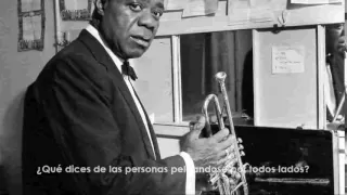 What a wonderful world - Louis Armstrong [Español]