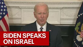 Biden addresses Israel-Palestine conflict, Hamas attack