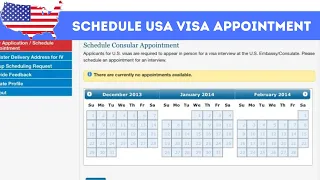 How to schedule USA Visa appointment online | Step by Step 2020