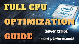 Full CPU Optimization Guide