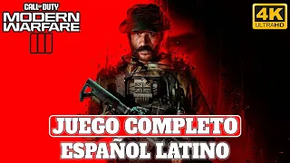 Call of Duty Modern Warfare 3 (2023) | Juego Completo en Español Latino | PC Ultra 4K 60FPS