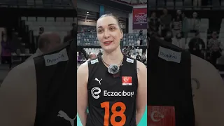 Irina Voronkova Türkçe röportaj verdi #eczacıbaşı