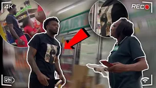 WEARING SHIRTS WITH CRAZY PICTURES OF STRANGERS IN THE HOOD PRANK !! PART 2