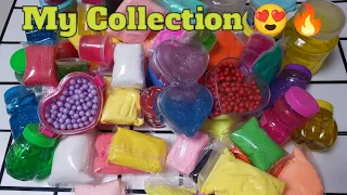 My New Collection Of Slimes, Foamic Clay, Beads Etc 😍🙌🏻 | Must watch | Satisfying Video 🤝