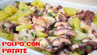 POLPO CON PATATE - Antipasto Sardo , ecco il mio segreto!