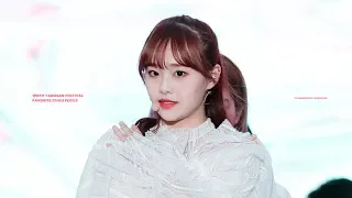 190511 Favorite 이달의소녀 츄 4k 직캠 loona chuu focus @ 양산 웅상회야제