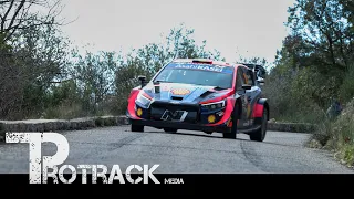 WRC Monte Carlo 2023 | Tire warming