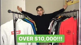 My ENTIRE Clothing Collection!!! Streetwear and Designer! (Supreme, Off-White, Bape, etc...)