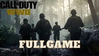 CALL OF DUTY: WWII All Mission | Call of Duty WWII Full Game No Commentary