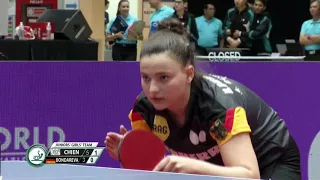 Anastasia Bondareva (GER) vs Chien Tung-Chuan (TPE) | JGT QF | 2019 ITTF WJTTC