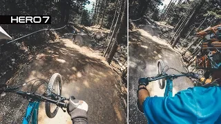 HERO7 Portrait vs Horizontal - MTB HyperSmooth (4K)