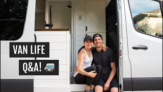 Van Life Q&A | Difficult situations, safety and costs, changes we would make, & more!