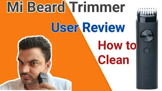 How to clean Mi trimmer | How to remove the blade from Mi trimmer | Mi beard trimmer |