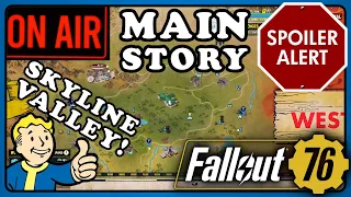 Fallout 76 PTS: The Main Story of Skyline Valley! Part 1 (June Update Spoiler Alert)