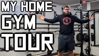 Everything I have in my HOME GYM | Full Strongman Garage Gym Tour